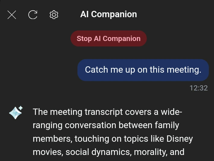 Zoom AI Companion example 2025-01-31b .webp image