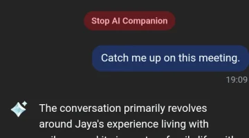 AI listening in again