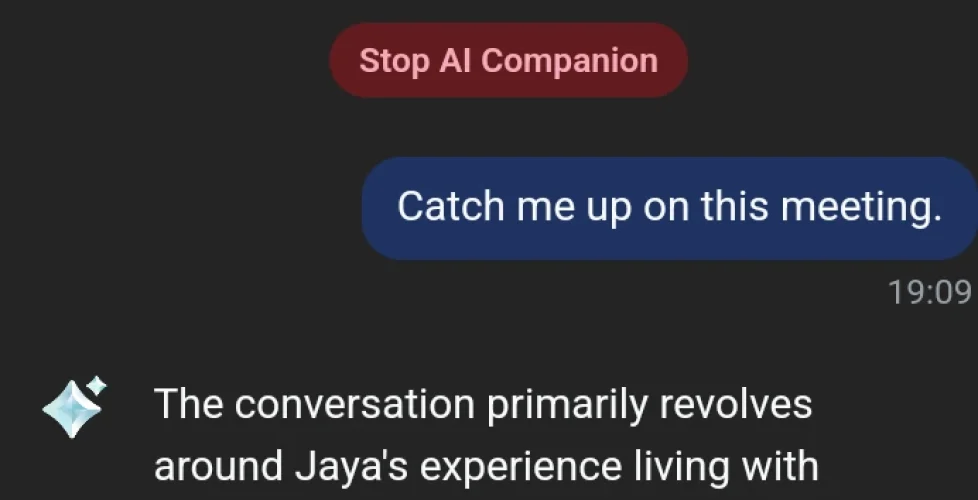 AI listening in again